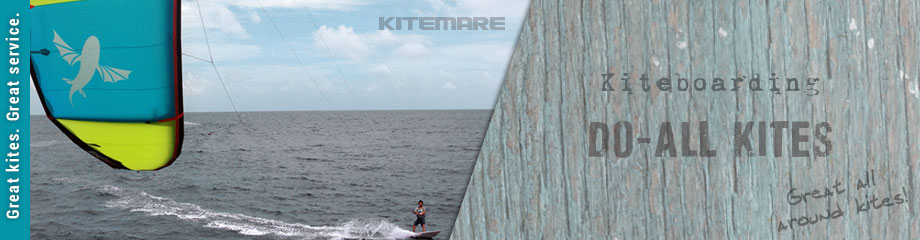 Kiteboarding do-all kites